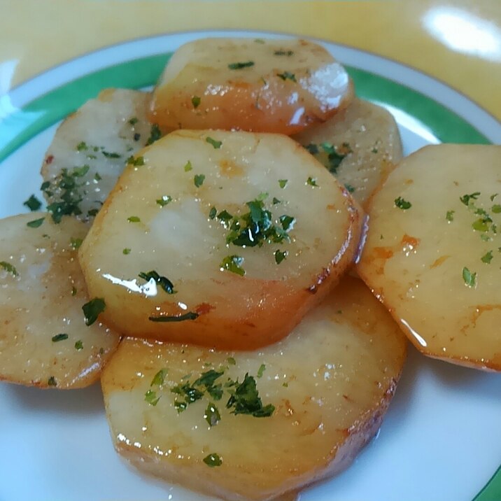 里芋のバター醤油炒め☆